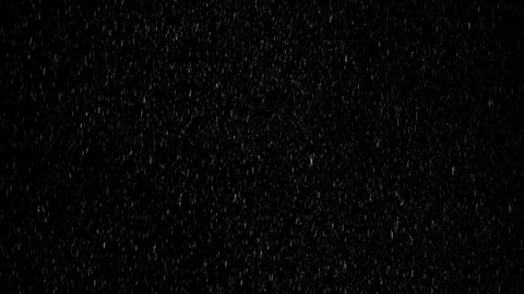 Medium heavy droplets of rain, falling in slow motion on an isolated background Video stock 126203356