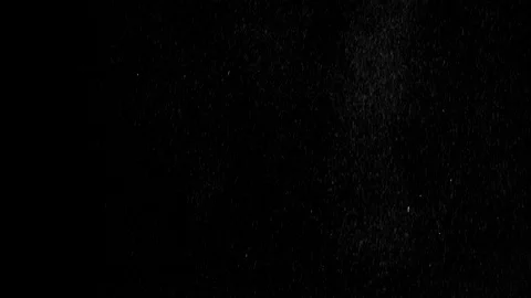 Medium heavy, small droplets of rain, falling in slow motion on background Video stock 126203885