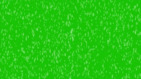Medium heavy snow falling continuously on green screen background loop Stock Footage 321009601
