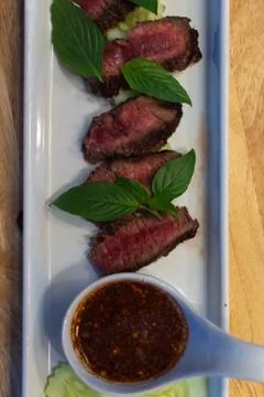 Medium Rare Beef Stock Photos