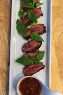 Medium Rare Beef Stock Photos