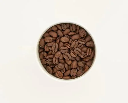 Medium roast coffee beans Stock Photos