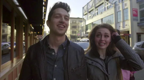 Medium shot of cute couple Stock Footage 62469274