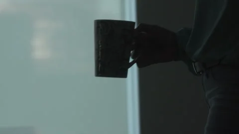 Medium Shot Person Opening Tea Bag Stock Footage 134083089