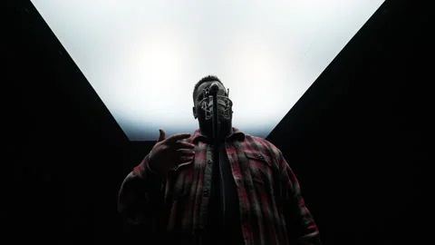 Medium Shot Of A Singer In A Studio Stock Footage 236512580