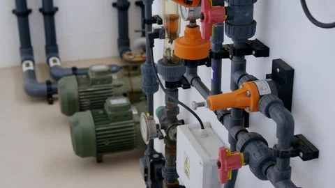 Medium Shot, Tilt Up, 20 Seconds Or Greater, Indoors, Day, Engineering, Stock-Footage 94237509