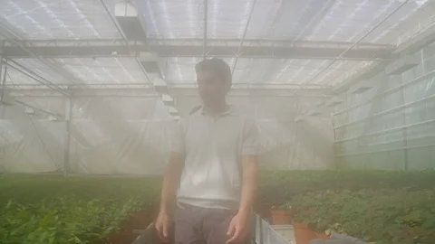 Medium Shot, Tracking Shot, Handheld, 20 Seconds Or Greater, Indoors, Day, Stock Footage 95823486