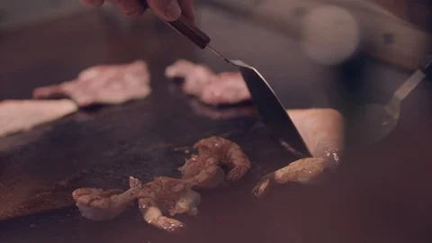 Medium Shot Wok Chicken Stock-Footage 96289560