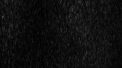Medium sized droplets of rain, falling on an isolated background Video stock 126155520