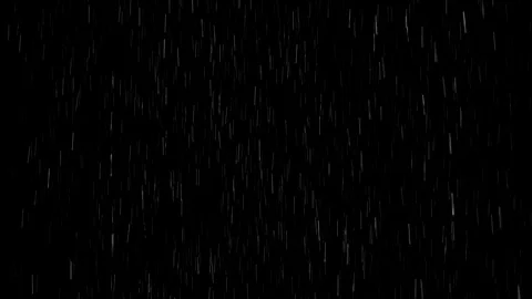 Medium sized droplets of rain, falling on an isolated background Video stock 126203981