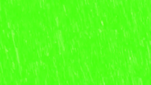 Medium small  paticle Rain with No Flash green screen effect version -2 動画素材 171275782