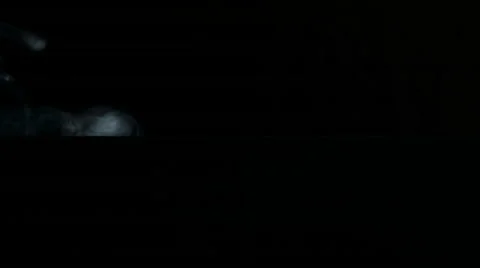 Medium Smoke Falling On Ledge Stock Footage 68416447