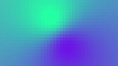 Medium Spring Green and Purple Blue pixelated gradient motion background lo.. Stock-Footage 231924071
