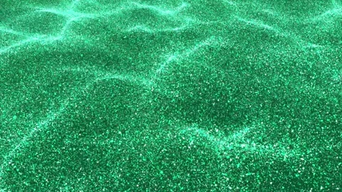 Medium spring green sahara desert background loop. Flying sand particles se.. Stock Footage 246963397