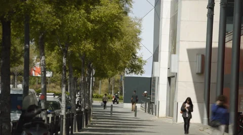 Medium Street Stock Footage 50396446