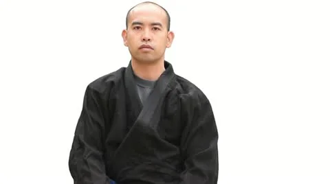 Medium Sword Draw and Double Slashes White Background Stock Footage 10816921