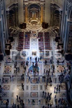 Medium Telephoto Lenses Aerial View From Cathedral Dome Stock Photos