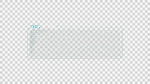 Medium text decoding window with random letter effect. Video stock 241460359