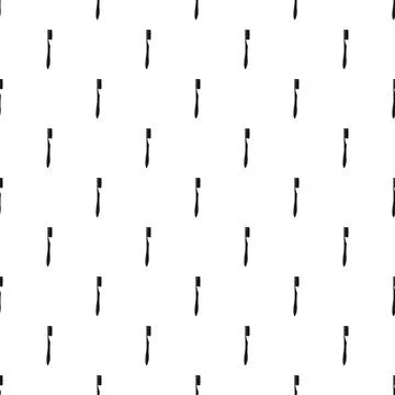 Medium toothbrush pattern seamless Stock Illustration