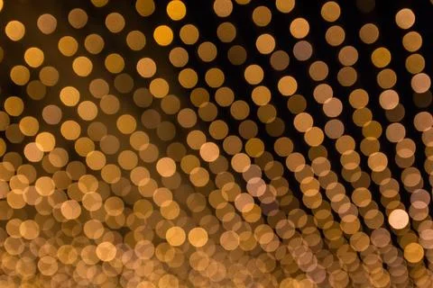 Medium twinkle light defocused with many christmas light soft warm lights w.. Stock Photos