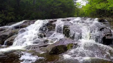 Medium waterfall 库存影片 83045135