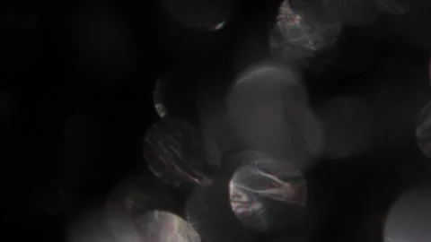 Medium white bokeh lights Video stock 318918254