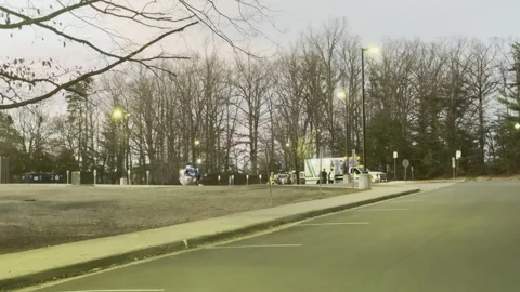Medivac at Elementary School Vídeos de archivo 330428672