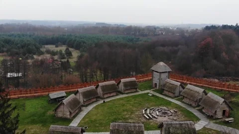 Mediveal reconstruction Stock Footage 146705524