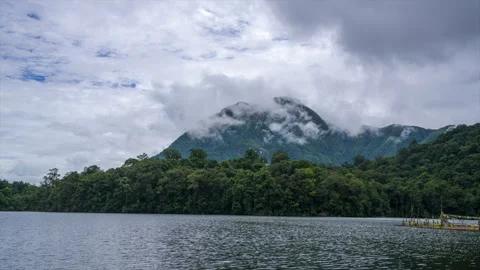 Medog Burun Lake Stock Footage 252213816