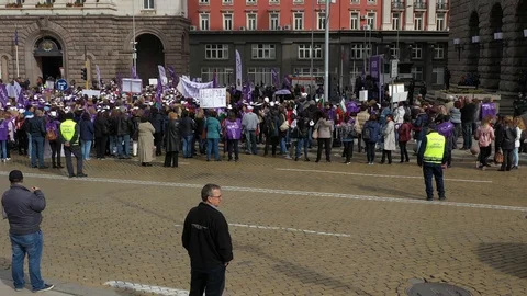 MedProtest Stock Footage 117349143