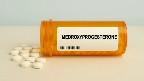 MEDROXYPROGESTERONE Stock Photos
