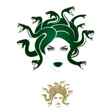 Medusa head Stock Illustration