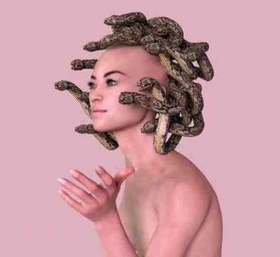 Medusa Stock Illustration