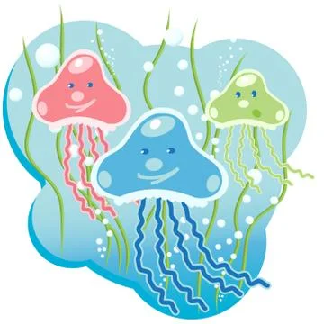 Medusas Stock Illustration