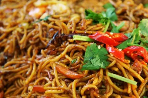 Mee goreng Stock Photos