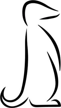 Meerkat hand drawn Stock Illustration