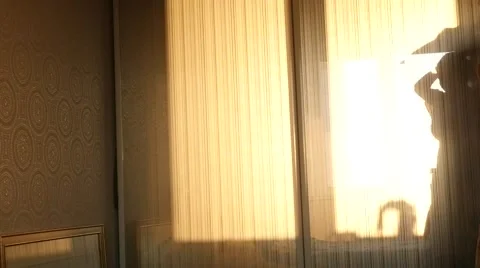 Meet the sunset Stock Footage 68863916