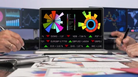Meeting And Sales Data  Video stock 202131948