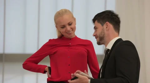 Meeting of colleagues Stock Footage 41919358
