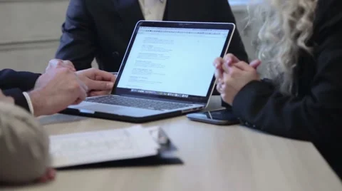 Meeting of colleagues Stock Footage 47288419