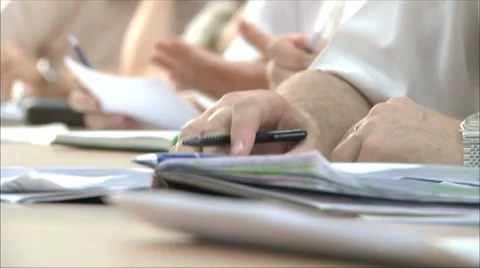 Meeting Stock Footage 7484407