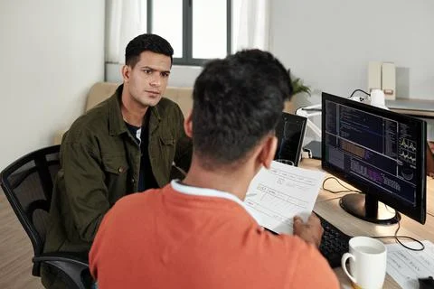 Meeting of Front End Developers Stock Photos