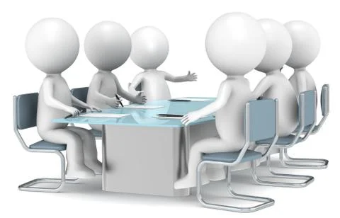 Meeting Stock Illustration