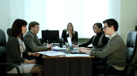 Meeting in the office 動画素材 25458214