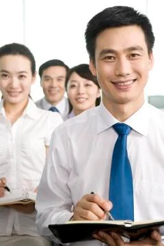 Meeting at the office Stock Photos