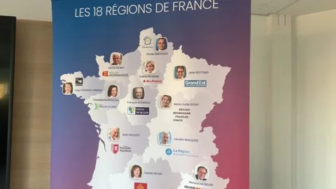 Meeting in Paris to present the Tour that will start in Bilbao, París, FR - 26 O Stock Footage 219940294