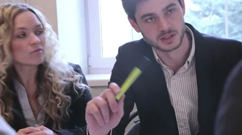 Meeting with partners Stock Footage 44057595