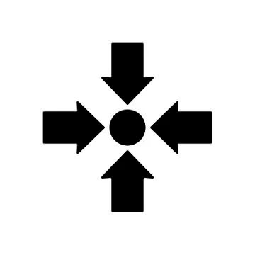 Meeting point icon design. Vector illustration Stock Illustration