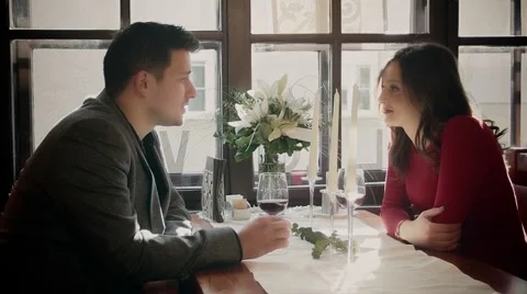 Meeting in a restaurant Stock Footage 49110413