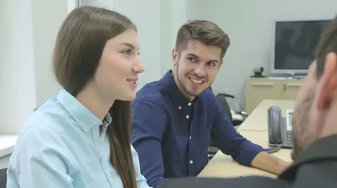 In the meeting room Stock Footage 53650382